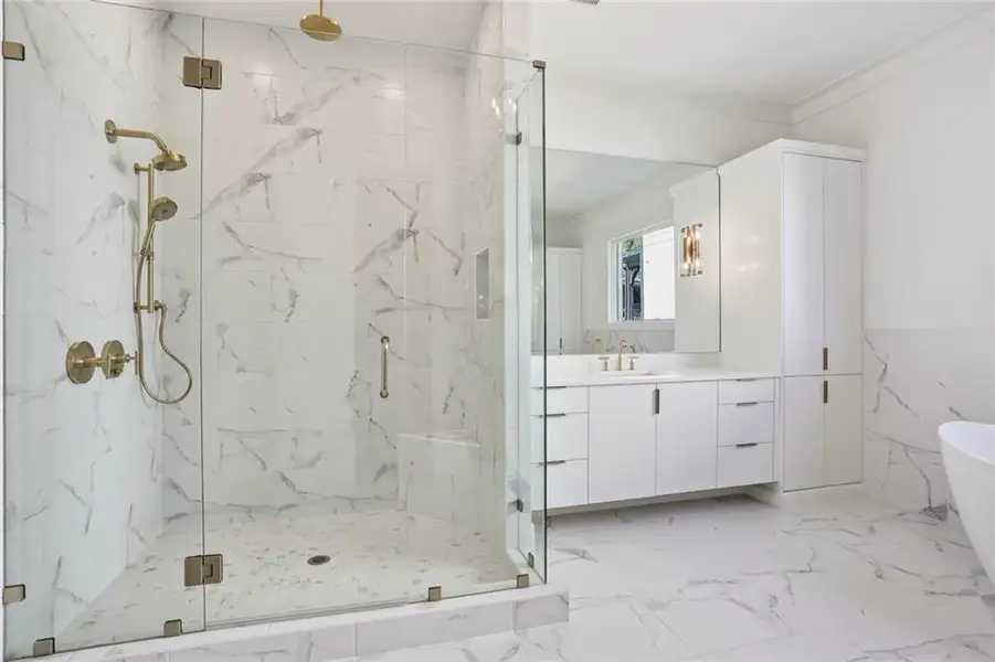 Furnished interior view inside a new home in , Sandy Springs (Image 7).