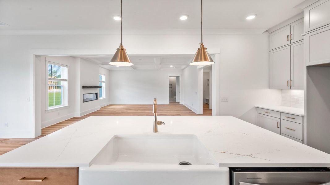 Furnished interior view inside a new home in Pamlico Terrace, Awendaw (Image 10).