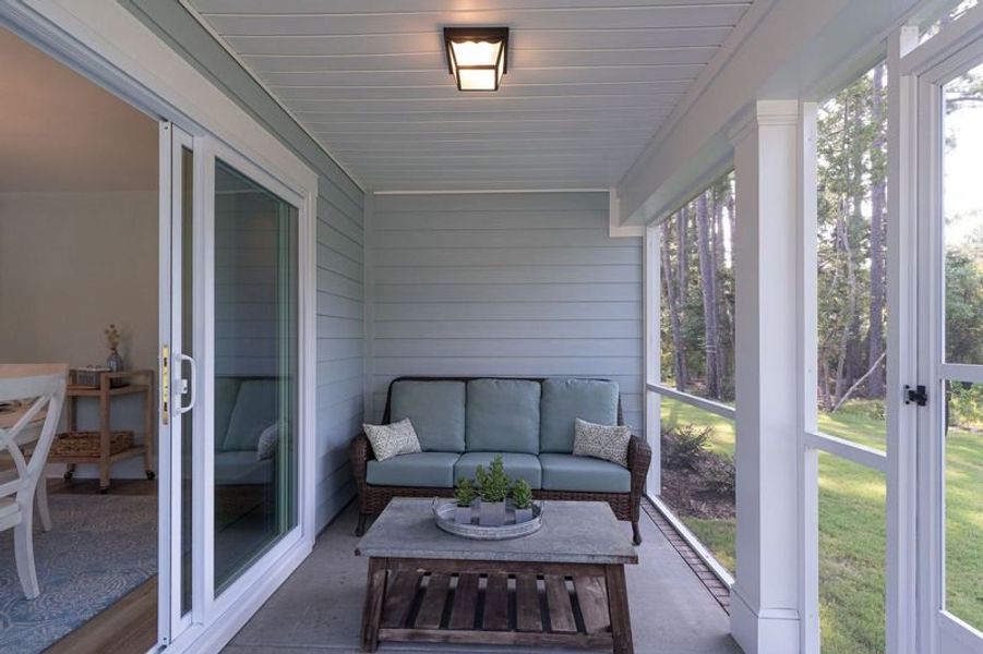 Furnished interior view inside a new home in Osprey Landing, Southport (Image 35).