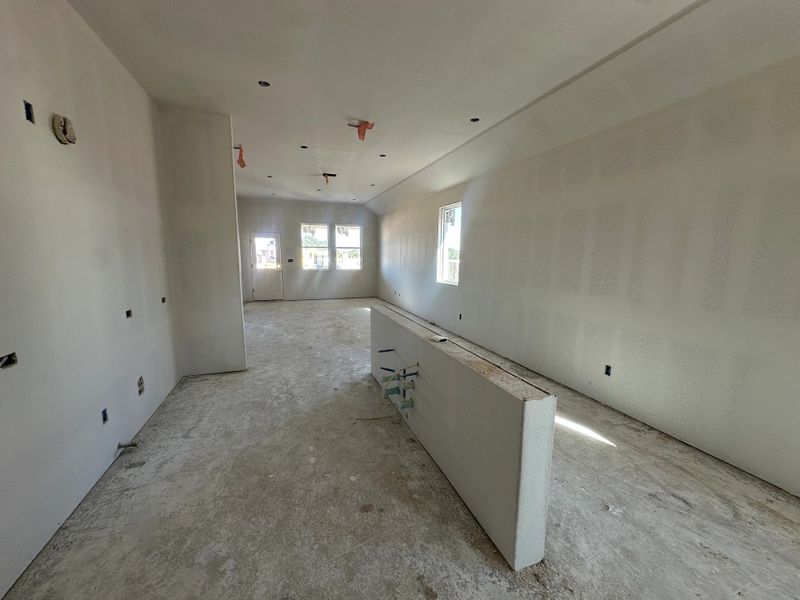 In-progress construction of a new home in La Cima, San Marcos, TX (Image 16).