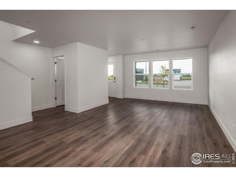 LIVING ROOM AND DINING ROOM