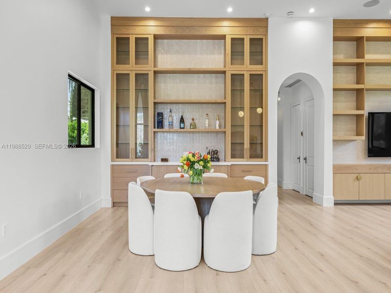 Furnished interior view inside a new home in , Palmetto Bay (Image 8).