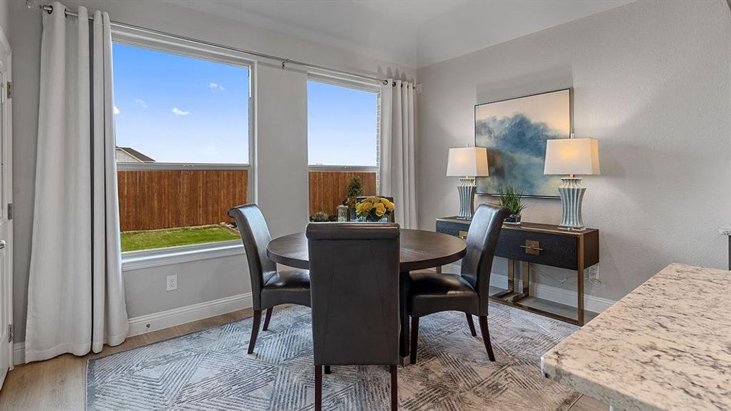 Furnished interior view inside a new home in Lakeview Pointe, Grand Prairie (Image 16).