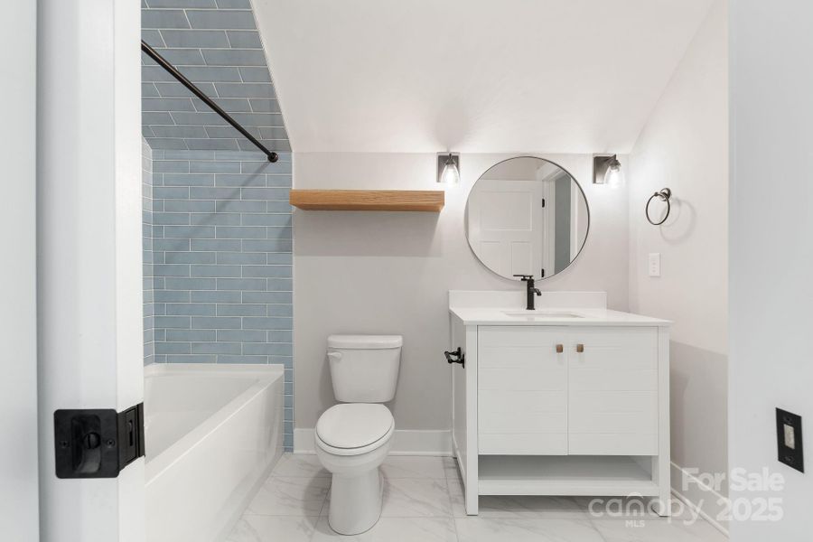 Furnished interior view inside a new home in , Lewisville (Image 10).