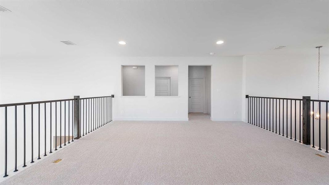 Spacious, unfurnished interior of a new home in Trinity Falls 50', McKinney (Image 26).