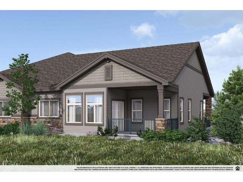 Front exterior of a new home in , Westminster, CO, highlighting curb appeal (Image 2). Front exterior of a new home in , Westminster, CO, highlighting curb appeal (Image 2).