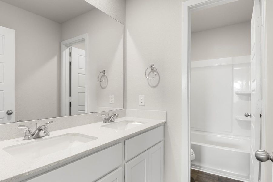 Furnished interior view inside a new home in Hymeadow, Maxwell (Image 6).