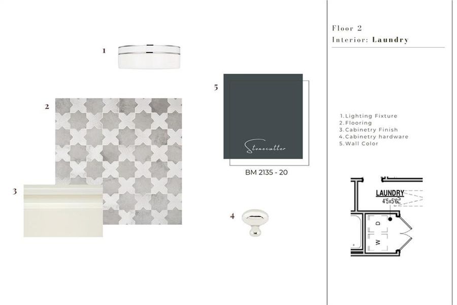 Sample of building materials used in homes in Aster, Milton (Image 21).