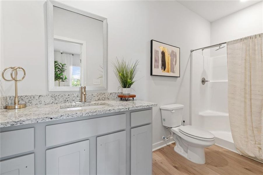 Furnished interior view inside a new home in Southern Hills, McDonough (Image 25).