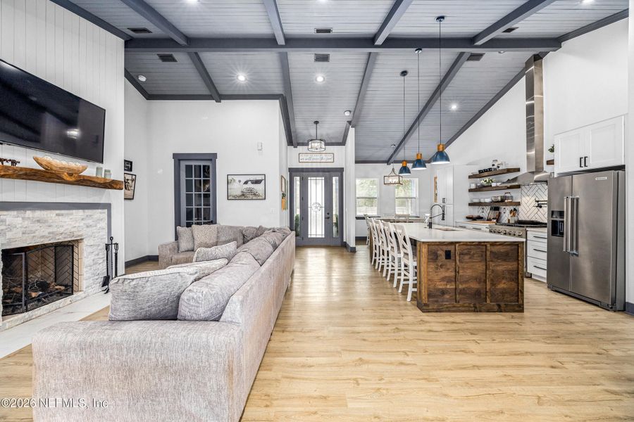 Furnished interior view inside a new home in , Jacksonville (Image 4). Furnished interior view inside a new home in , Jacksonville (Image 4).