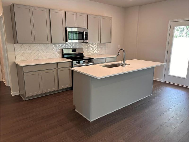 Furnished interior view inside a new home in , Rockmart (Image 5).