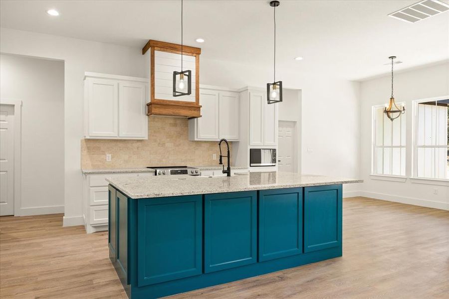 Furnished interior view inside a new home in , Bluff Dale (Image 5).