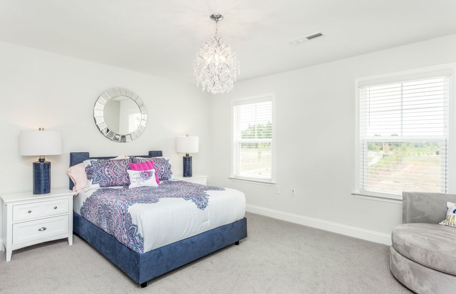 Furnished interior view inside a new home in Solana, Durham (Image 12).