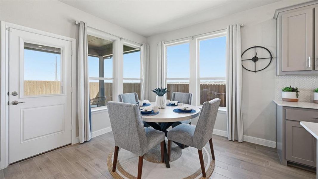 Furnished interior view inside a new home in Eagle Creek, Denton (Image 14).