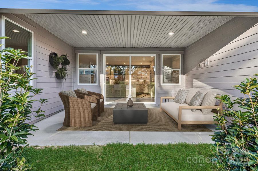 Virtually Staged Patio