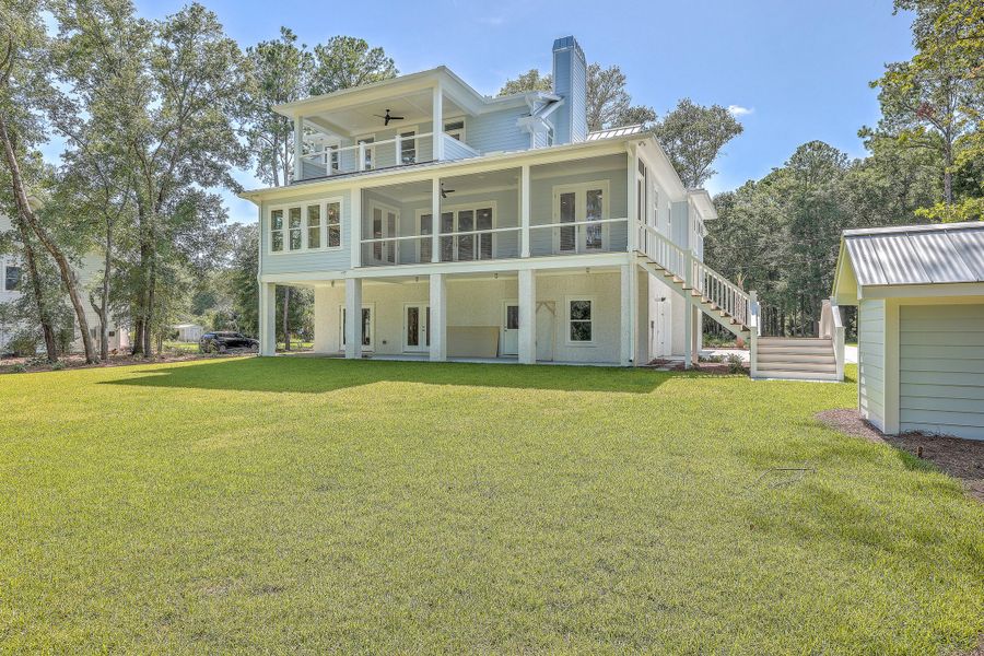 Exterior details and patio area of a home in , Mount Pleasant (Image 21).