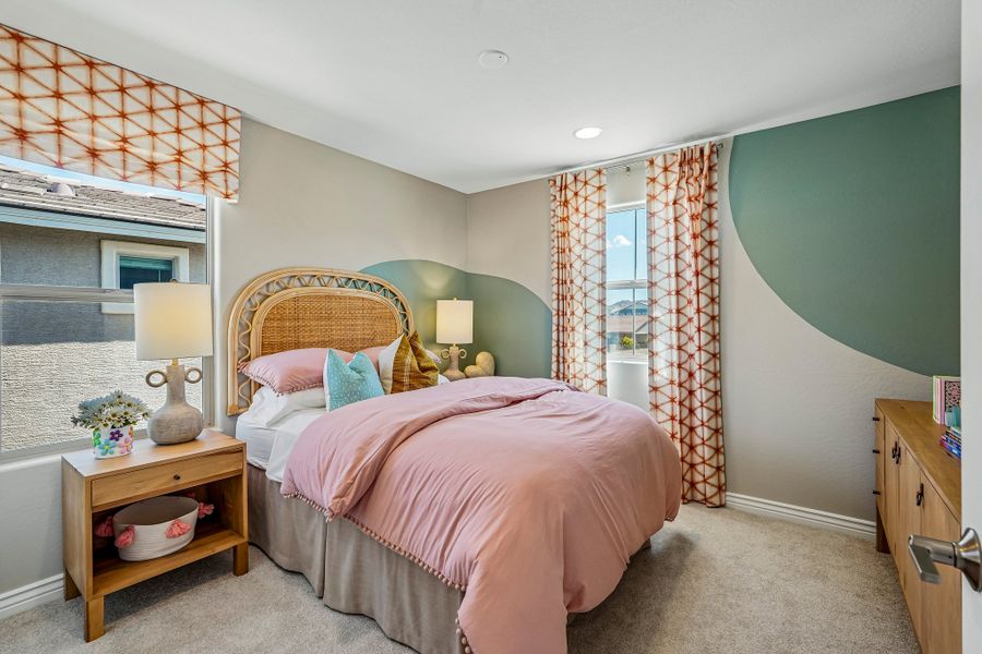 Furnished interior view inside a new home in Estrella, Goodyear (Image 31).