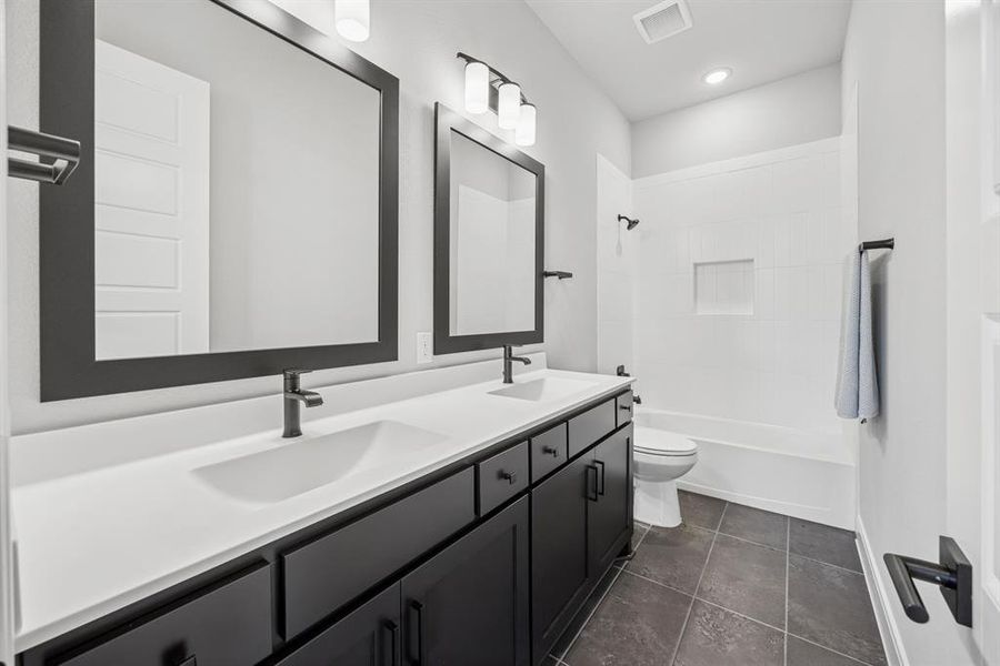 Furnished interior view inside a new home in Northshore at Lakewood Village - Garden Series, Lakewood Village (Image 11).