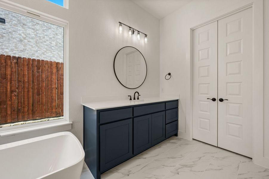 Furnished interior view inside a new home in Parks of Aledo, Aledo (Image 13).