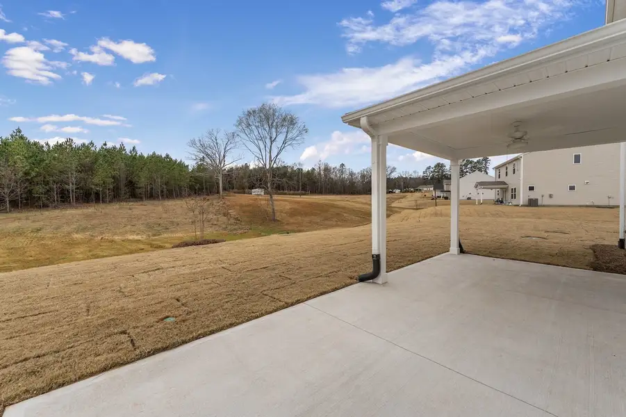 Exterior details and patio area of a home in Fairview Falls, Chesnee (Image 3).