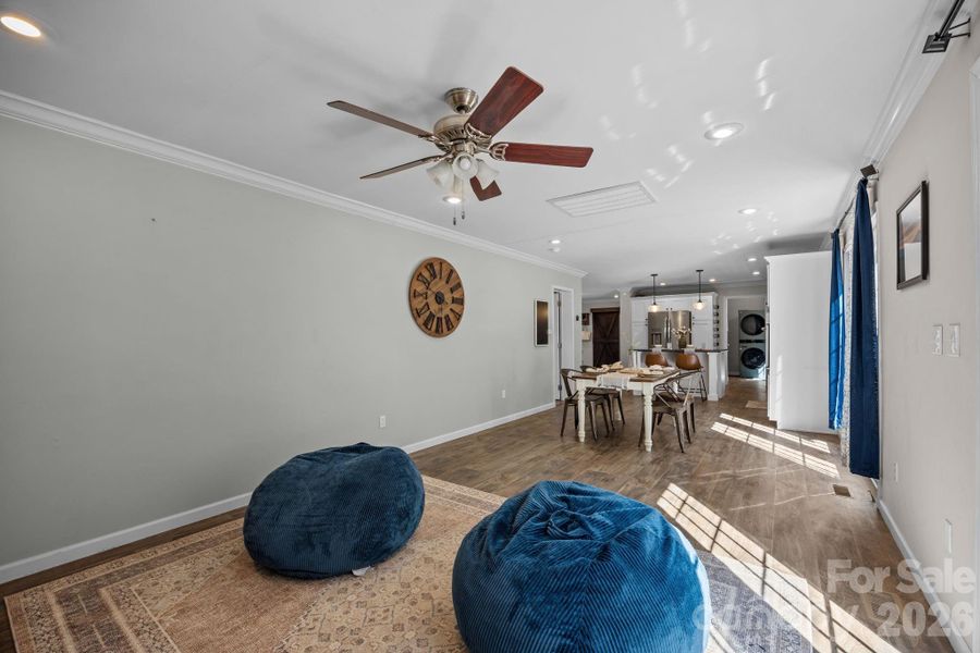 Furnished interior view inside a new home in , Waynesville (Image 10).