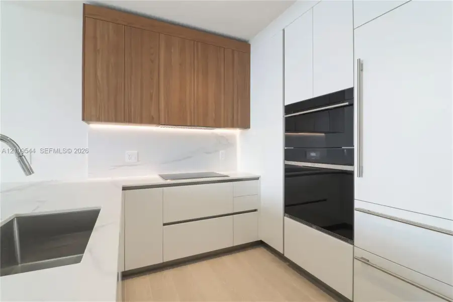 Furnished interior view inside a new home in , Miami (Image 14).