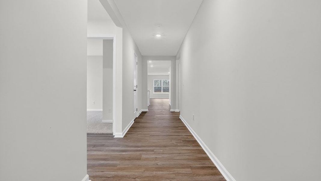 Spacious, unfurnished interior of a new home in Wilson's Ridge, Wilson's Mills (Image 10).