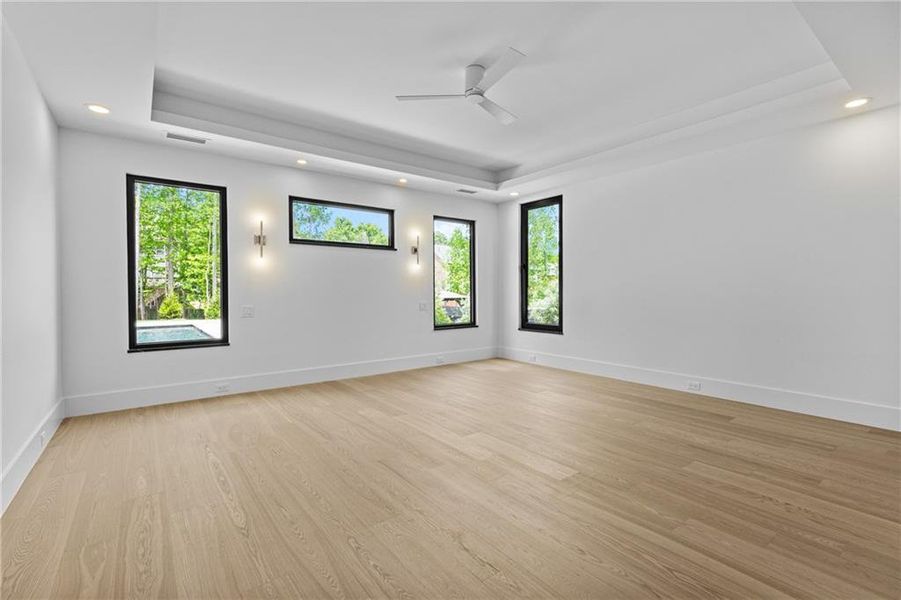 Spacious, unfurnished interior of a new home in , Sugar Hill (Image 67).