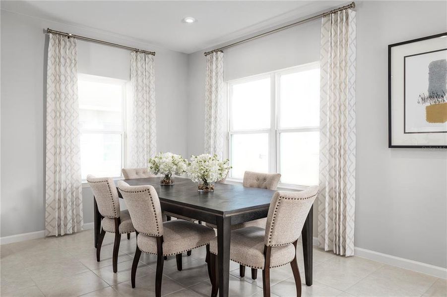 Furnished interior view inside a new home in Lake Nellie Crossing, Clermont (Image 14).