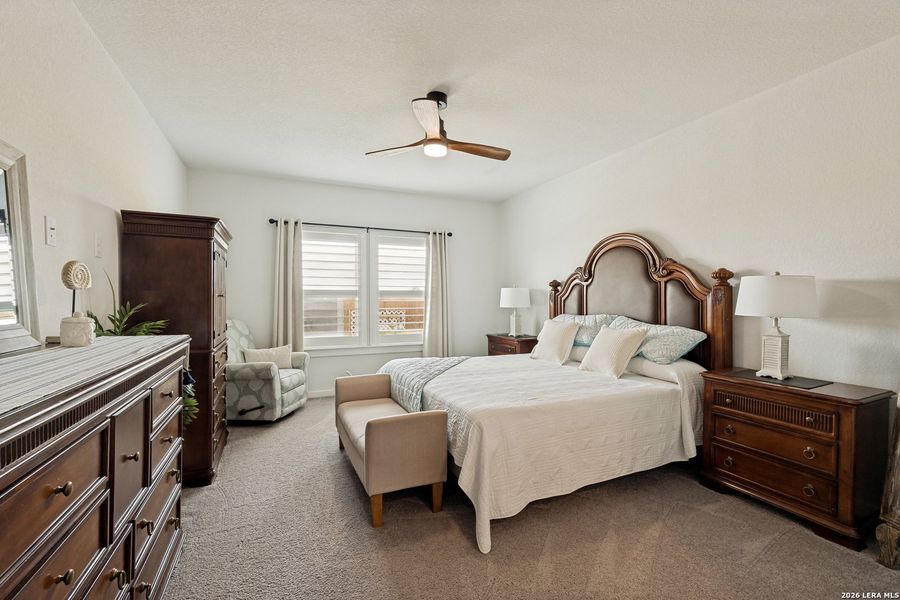 Furnished interior view inside a new home in Weltner Farms 50’s, New Braunfels (Image 22).
