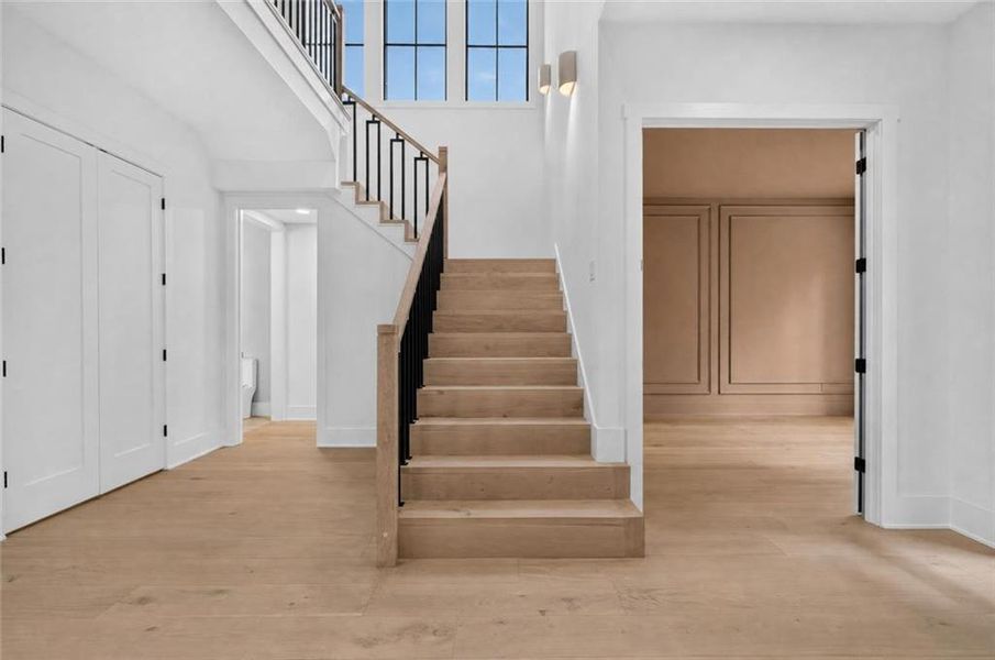 Spacious, unfurnished interior of a new home in , Loganville (Image 51). Spacious, unfurnished interior of a new home in , Loganville (Image 51).