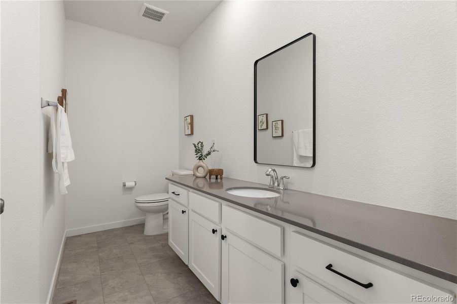 Furnished interior view inside a new home in Whisper Village, Arvada (Image 20).