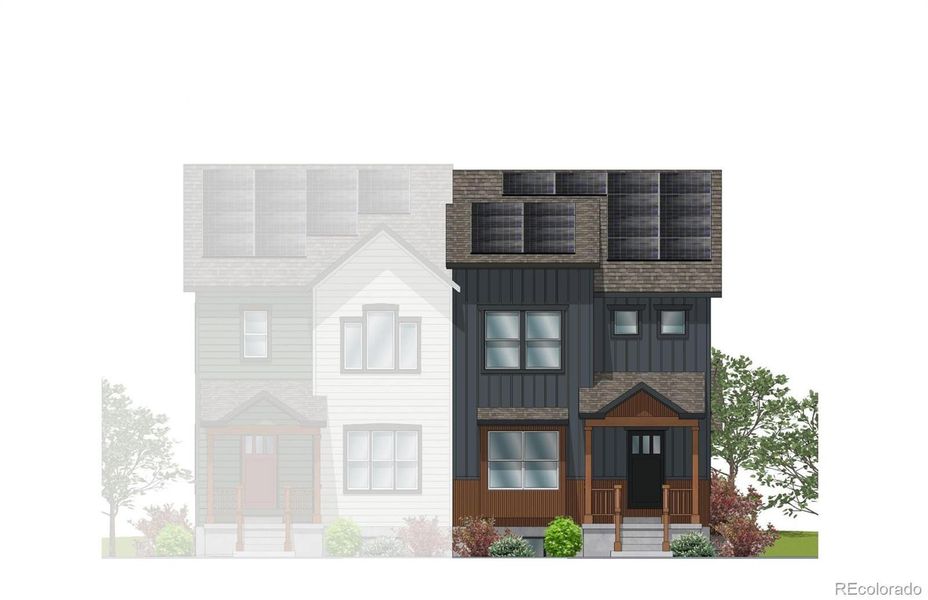 Exterior rendering of this home design in , Leadville, CO (Image 2). Exterior rendering of this home design in , Leadville, CO (Image 2).