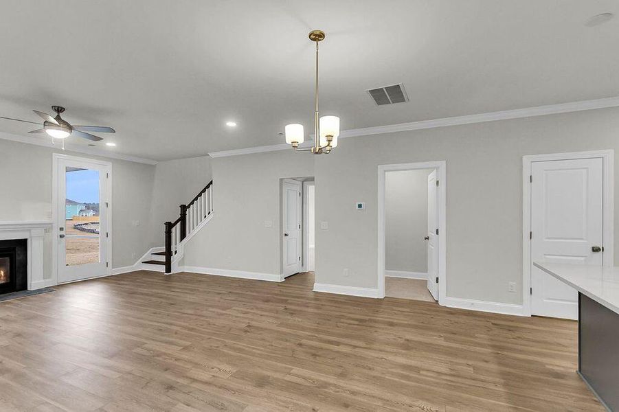 Spacious, unfurnished interior of a new home in Kings River Preserve, Hollywood (Image 27). Spacious, unfurnished interior of a new home in Kings River Preserve, Hollywood (Image 27).