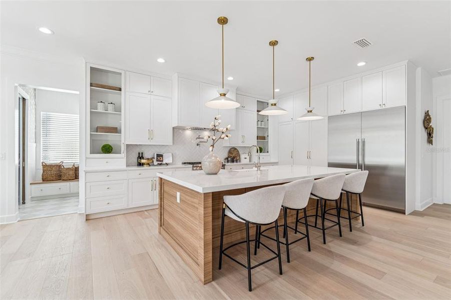 Furnished interior view inside a new home in , Tampa (Image 72).