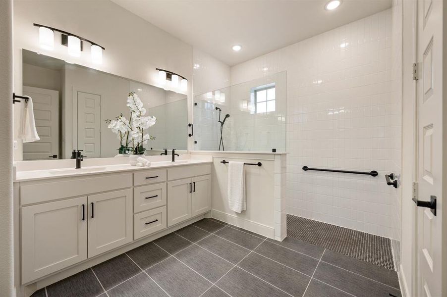 Furnished interior view inside a new home in Elements at Viridian - Garden Series, Arlington (Image 12).