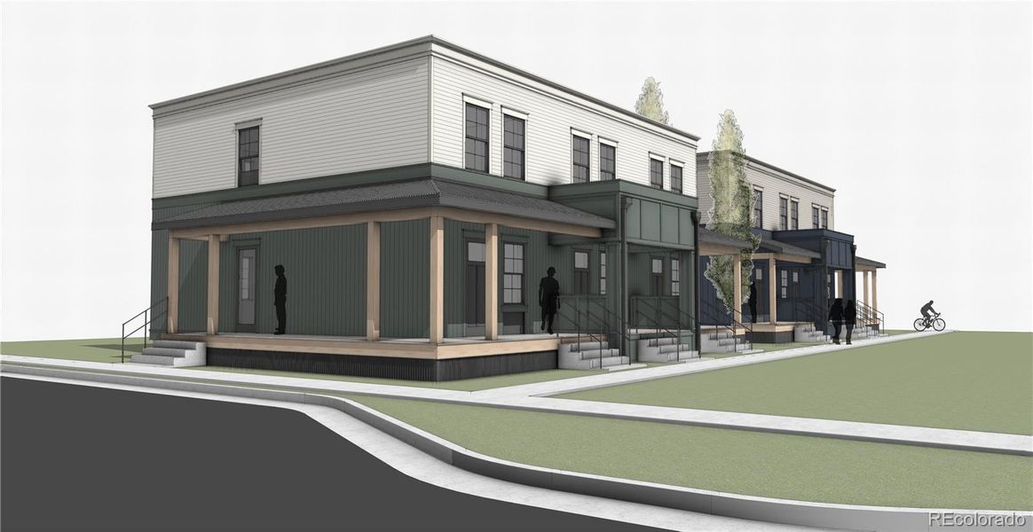 Front exterior of a new home in , Buena Vista, CO, highlighting curb appeal (Image 2).