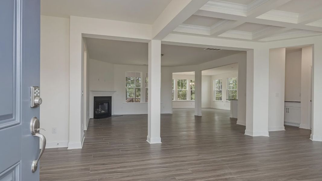 Representative furnished interior of a home built from the Arlington by DRB Homes in Blake Pond, Lillington (Image 33).