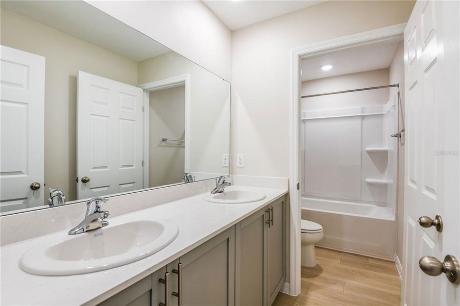 Furnished interior view inside a new home in Grove at Crosswind, Haines City (Image 7). Furnished interior view inside a new home in Grove at Crosswind, Haines City (Image 7).