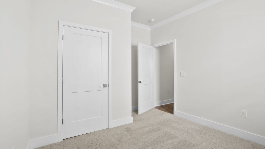 Spacious, unfurnished interior of a new home in Adams Glen, Greenville (Image 20). Spacious, unfurnished interior of a new home in Adams Glen, Greenville (Image 20).