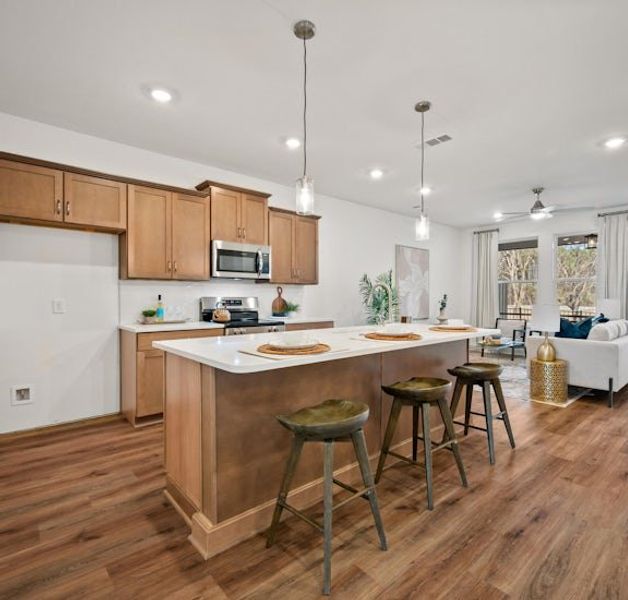 Representative furnished interior of a home built from the The Mimosa by Windsong Properties in Harmony Walk, Cartersville (Image 12).