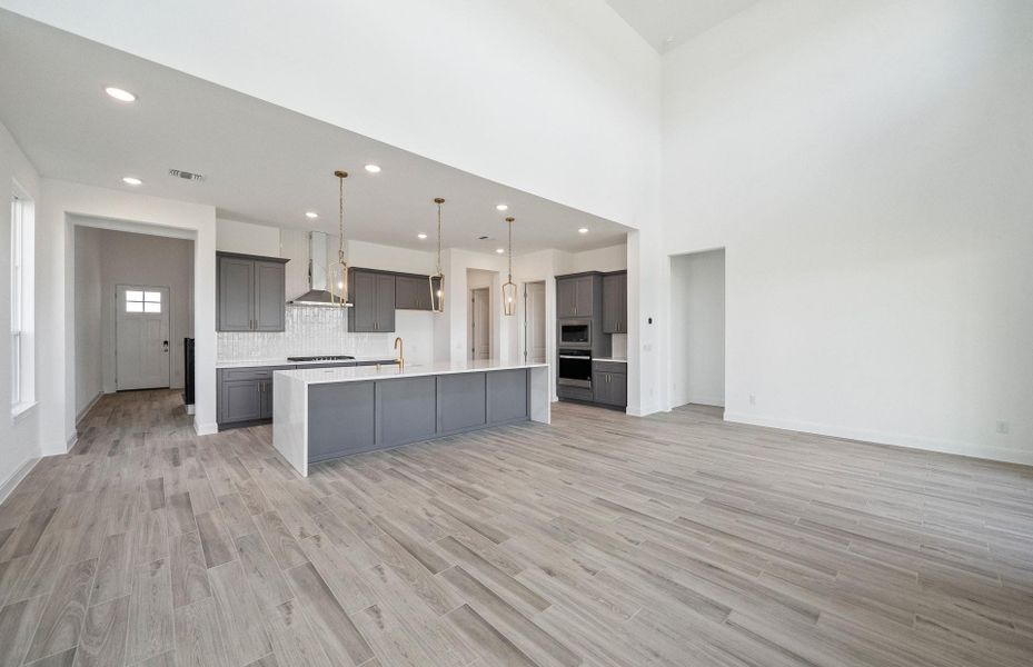 MODEL HOME images may NOT be consistent with the finished product.