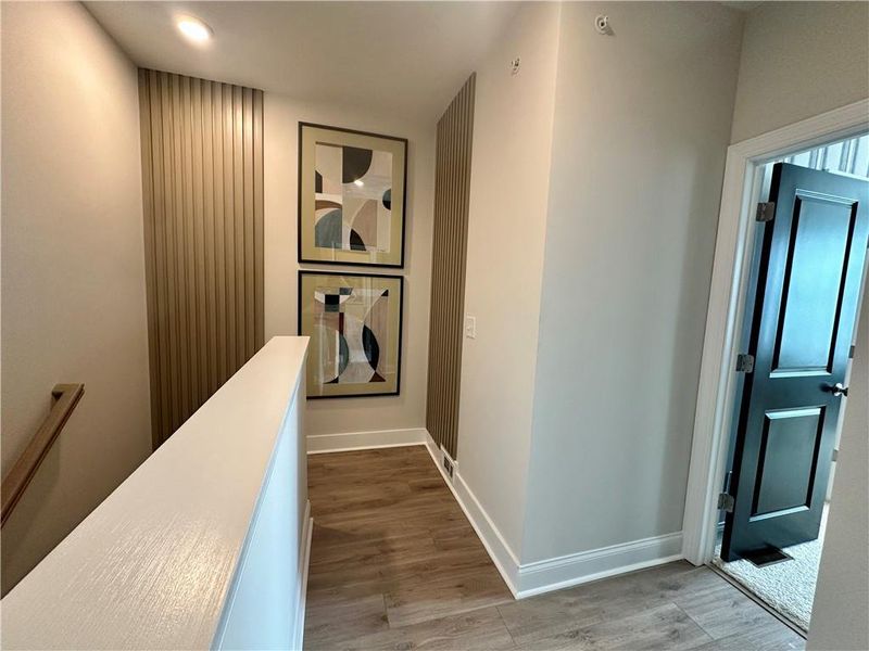 Furnished interior view inside a new home in Market Square at Sawnee Village, Cumming (Image 15).