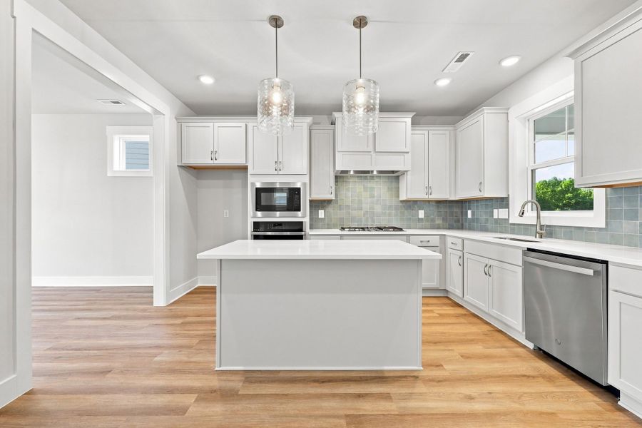 Furnished interior view inside a new home in Wendell Falls, Wendell (Image 5).
