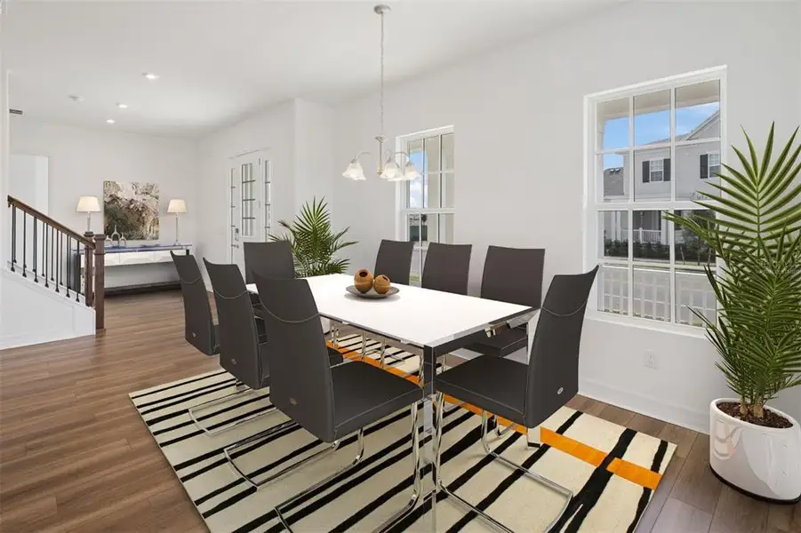 Furnished interior view inside a new home in Celebration, Celebration (Image 7).