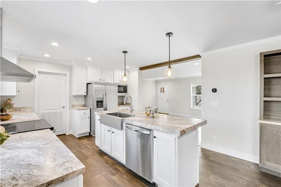 Furnished interior view inside a new home in , Ball Ground (Image 4).