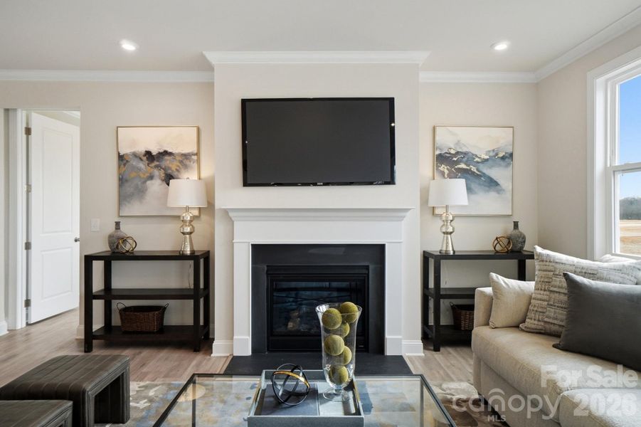 Furnished interior view inside a new home in Blair Place, Monroe (Image 8).