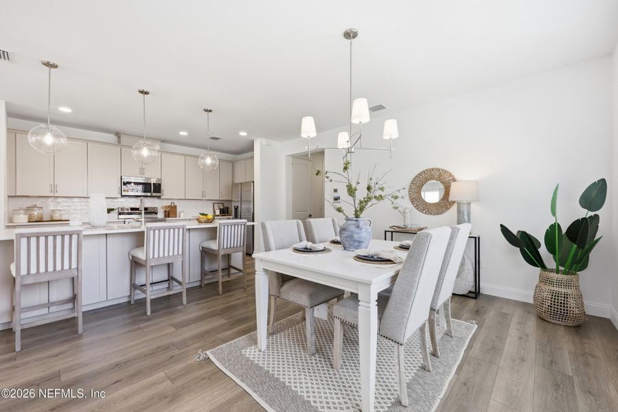 Furnished interior view inside a new home in Palm Coast Homes, Palm Coast (Image 29).