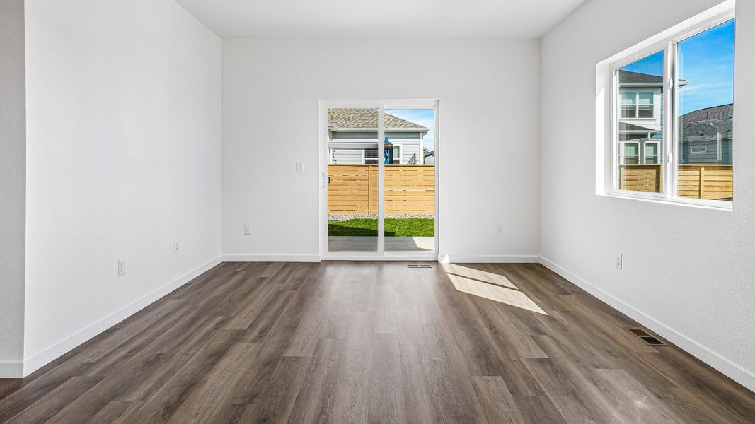 A versatile living area at the heart of the home