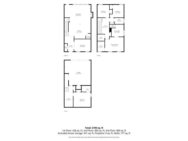 2D floor plan layout of this home in , Cumming, GA (Image 6).